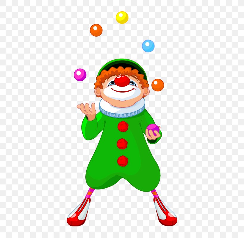 Clown Illustration Circus Juggling Image, PNG, 800x800px, Clown, Art, Ball, Christmas, Christmas Decoration Download Free