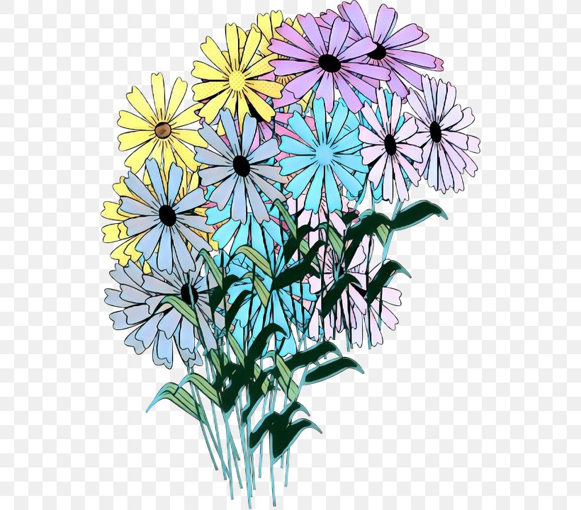 Flowers Background, PNG, 536x720px, Pop Art, African Daisy, Aster, Botany, Chrysanthemum Download Free