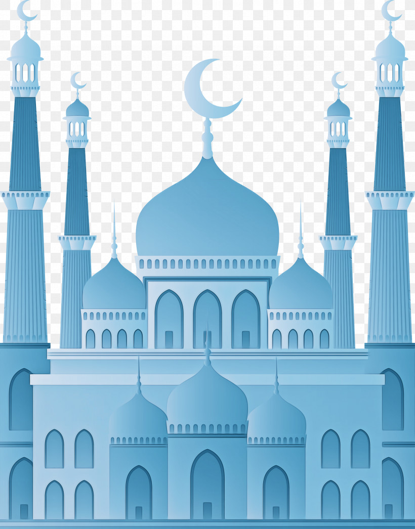Mosque Ramadan Kareem, PNG, 2351x2999px, Mosque, Arch, Architecture, Blue, Building Download Free