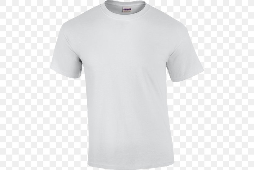 T-shirt Gildan Activewear White Fruit Of The Loom, PNG, 500x550px, Tshirt, Active Shirt, American Apparel, Blouse, Clothing Download Free