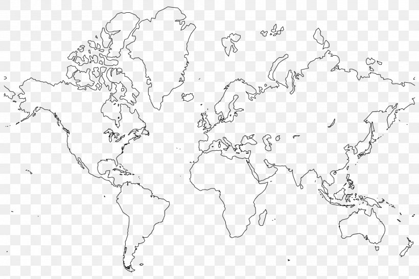 World Map Globe Blank Map, PNG, 2000x1333px, World, Area, Artwork, Black And White, Blank Map Download Free