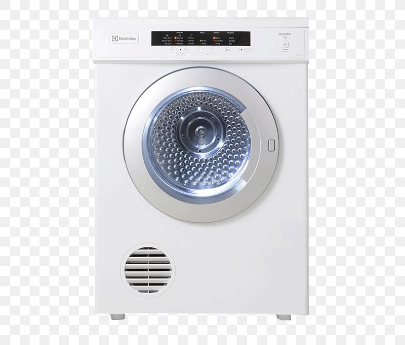Clothes Dryer Electrolux Malaysia Washing Machines Laundry, PNG, 700x700px, Clothes Dryer, Clothing, Cooking Ranges, Drying, Electric Heating Download Free
