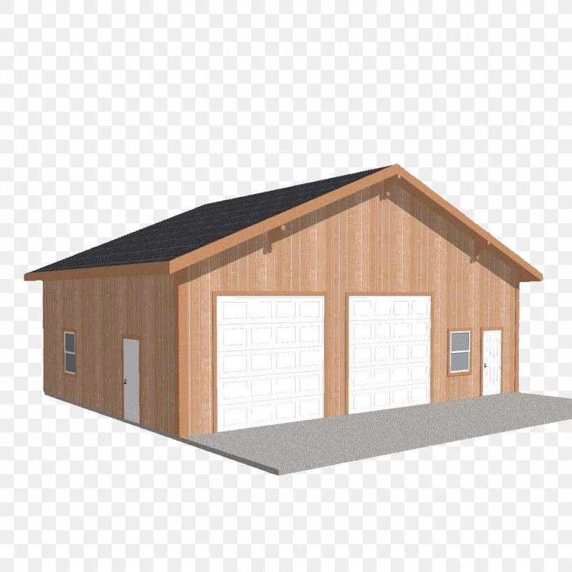 Garage Pole Building Framing Engineered Wood, PNG, 1000x1000px, Garage, Barn, Building, Carport, Elevation Download Free