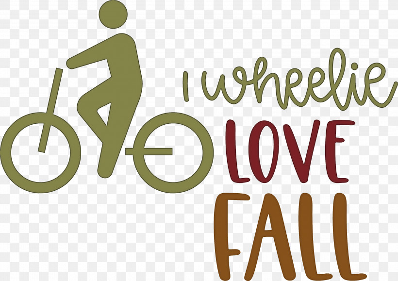 Love Fall Love Autumn I Wheelie Love Fall, PNG, 3000x2120px, Logo, Behavior, Human, Joint, Line Download Free