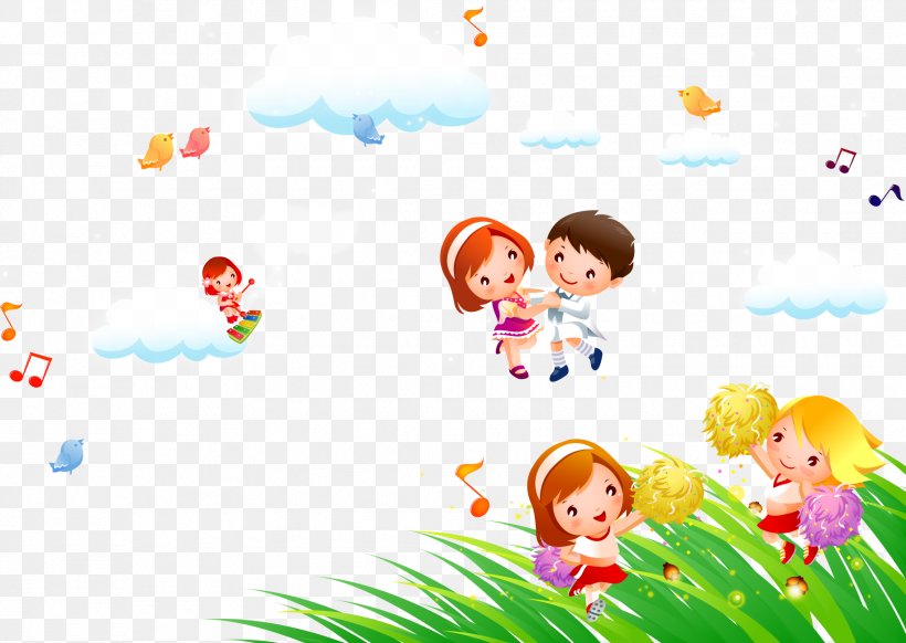 Dance Musical Note Cartoon Child, PNG, 1830x1300px, Watercolor, Cartoon, Flower, Frame, Heart Download Free