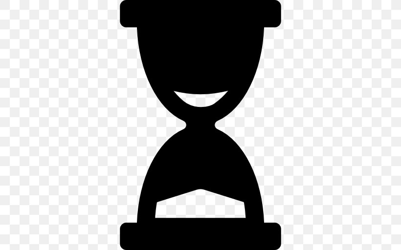 Hourglass Clock Time, PNG, 512x512px, Hourglass, Black, Black And White, Clock, Drinkware Download Free