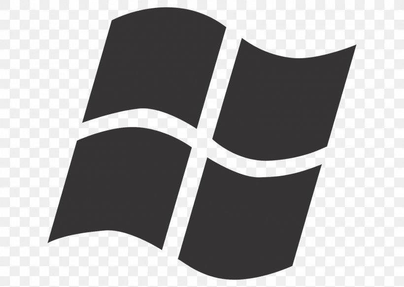 Windows Logos, PNG, 1600x1136px, Logo, Black, Black And White, Brand, Cdr Download Free