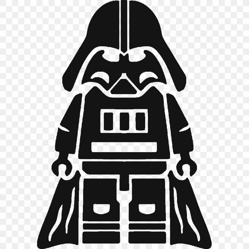 Anakin Skywalker Lego Star Wars Silhouette Boba Fett Drawing, PNG, 1000x1000px, Anakin Skywalker, Black, Black And White, Boba Fett, Chewbacca Download Free
