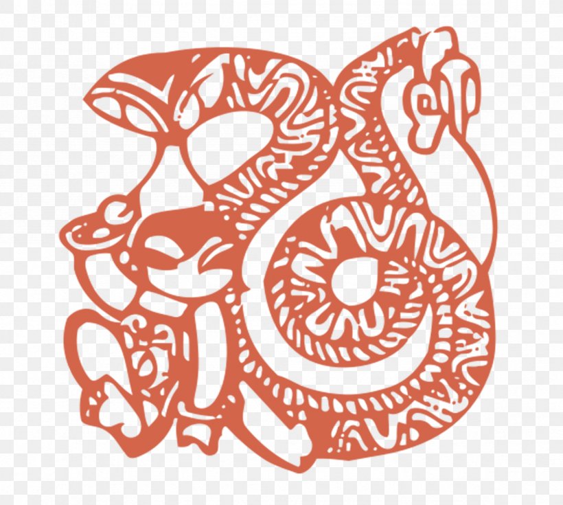 Chinese Zodiac Snake Rat Papercutting Chinese New Year, PNG, 2362x2120px, Chinese Zodiac, Area, Art, Astrological Sign, Black And White Download Free