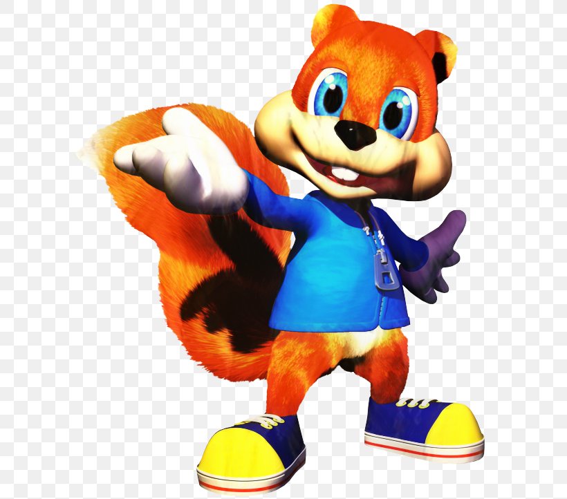 Conker's Bad Fur Day Video Games Nintendo 64 Conker The Squirrel Character, PNG, 621x722px, Conkers Bad Fur Day, Animated Cartoon, Cartoon, Character, Conker Download Free