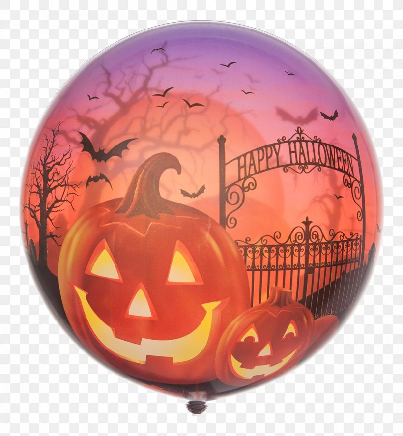 Jack-o'-lantern Halloween Toy Balloon Party, PNG, 1200x1299px, Halloween, Balloon, Balloon Mail, Calabaza, Christmas Ornament Download Free