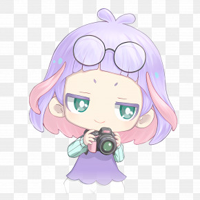 Maimaimaigoen - Cartoon Girl With Camera PNG