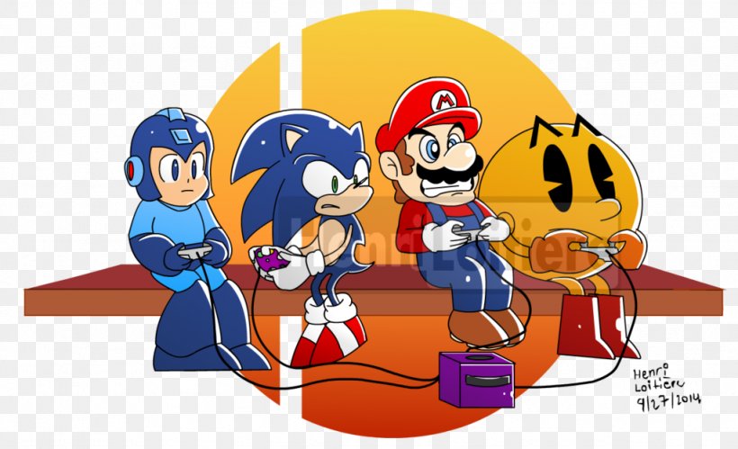 Mario & Sonic At The Olympic Games Ms. Pac-Man Super Smash Bros. For Nintendo 3DS And Wii U, PNG, 1024x624px, Mario Sonic At The Olympic Games, Art, Cartoon, Fan Art, Fiction Download Free