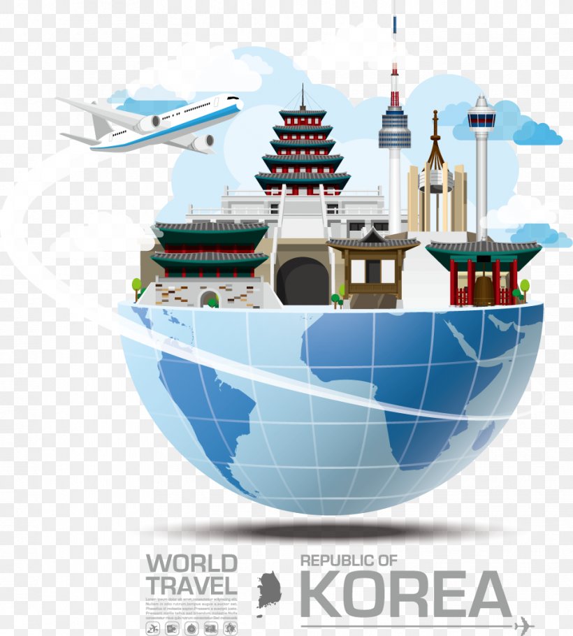 South Korea Royalty-free Illustration, PNG, 964x1070px, South Korea, Boat, Infographic, Korea, Landmark Download Free