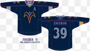 T-shirt - Sports Fan Jersey T-shirt Atlanta Thrashers Logo PNG