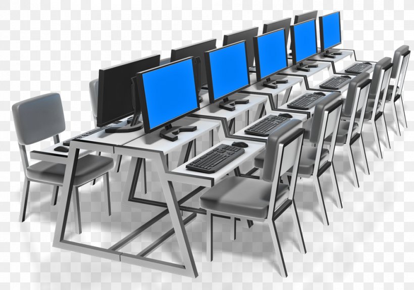 Computer Lab Presentation Clip Art, PNG, 992x696px, Computer Lab, Chair, Classroom, Computer, Computer Network Download Free