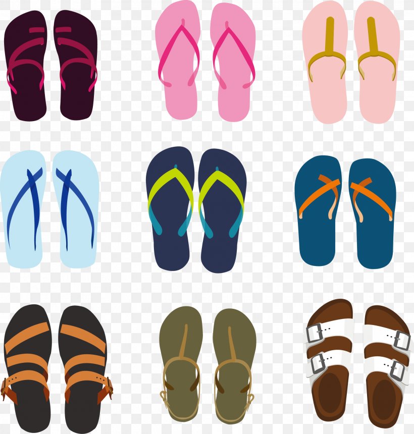 Sandal Flip-flops, PNG, 2028x2129px, Sandal, Finger, Flip Flops, Flipflop, Flipflops Download Free