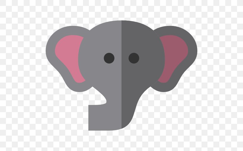 Indian Elephant African Elephant Clip Art, PNG, 512x512px, Indian Elephant, African Elephant, Animal, Cartoon, Computer Program Download Free