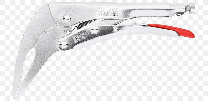 Locking Pliers Knipex Needle-nose Pliers Tool, PNG, 735x400px, Pliers, Electrician, Forging, Hardware, Hardware Accessory Download Free