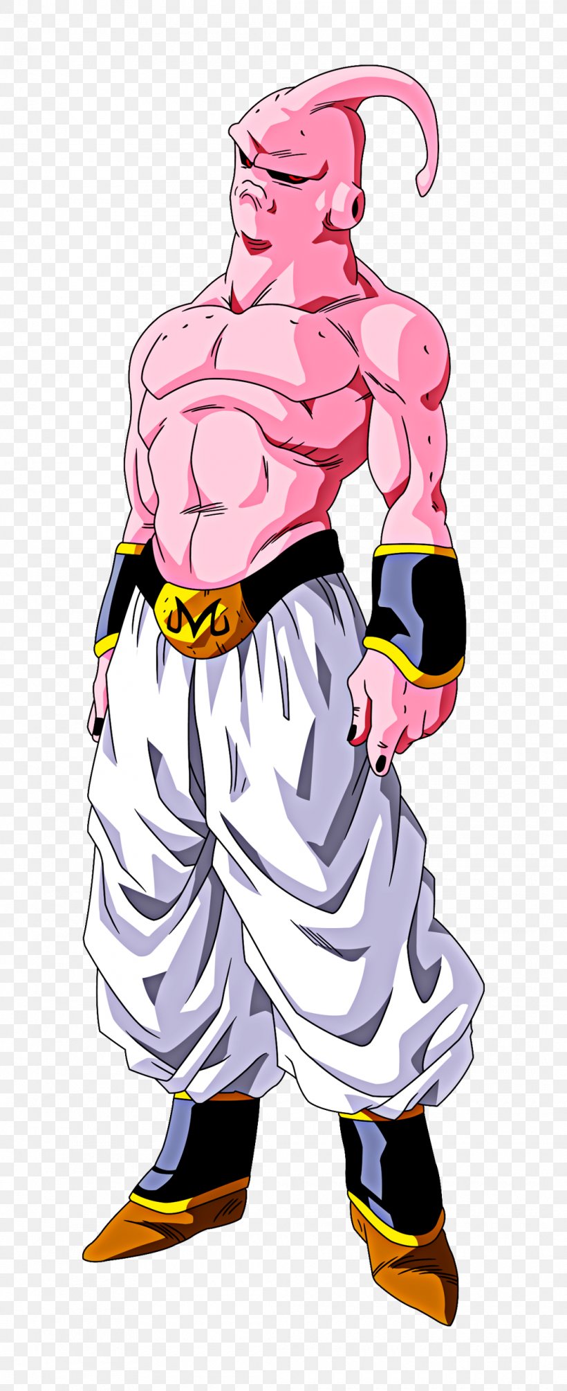 Majin Buu Goku Trunks Gohan Frieza, PNG, 1060x2599px, Majin Buu, Arm, Art, Cartoon, Cell Download Free