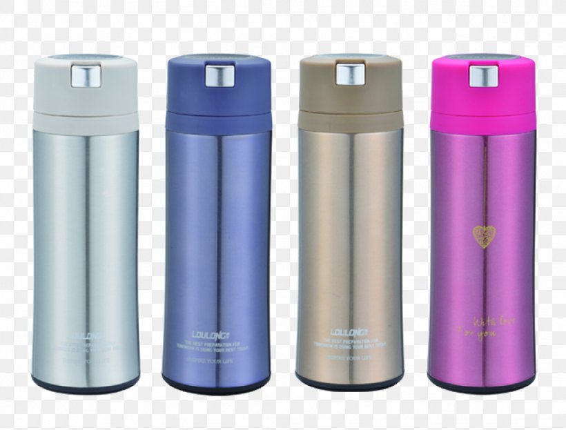 Vacuum Flask Stainless Steel Cup Thermos L.L.C. Plastic Bottle, PNG, 1024x778px, Vacuum Flask, Bottle, Cup, Cylinder, Designer Download Free