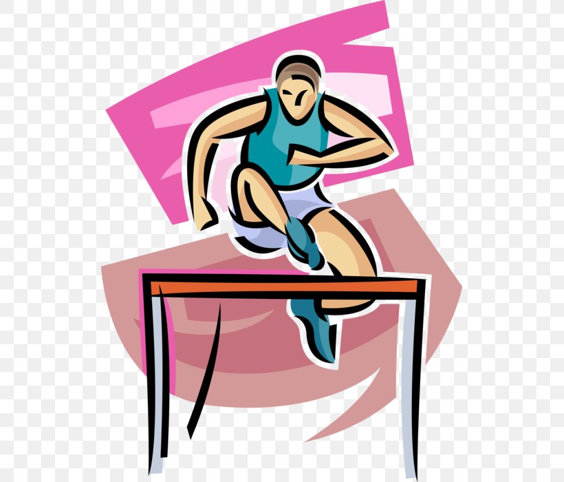 Clip Art Track And Field Athletics Hurdling Sports Illustration, PNG, 525x700px, Track And Field Athletics, Artwork, Athlete, Athletics, Cartoon Download Free