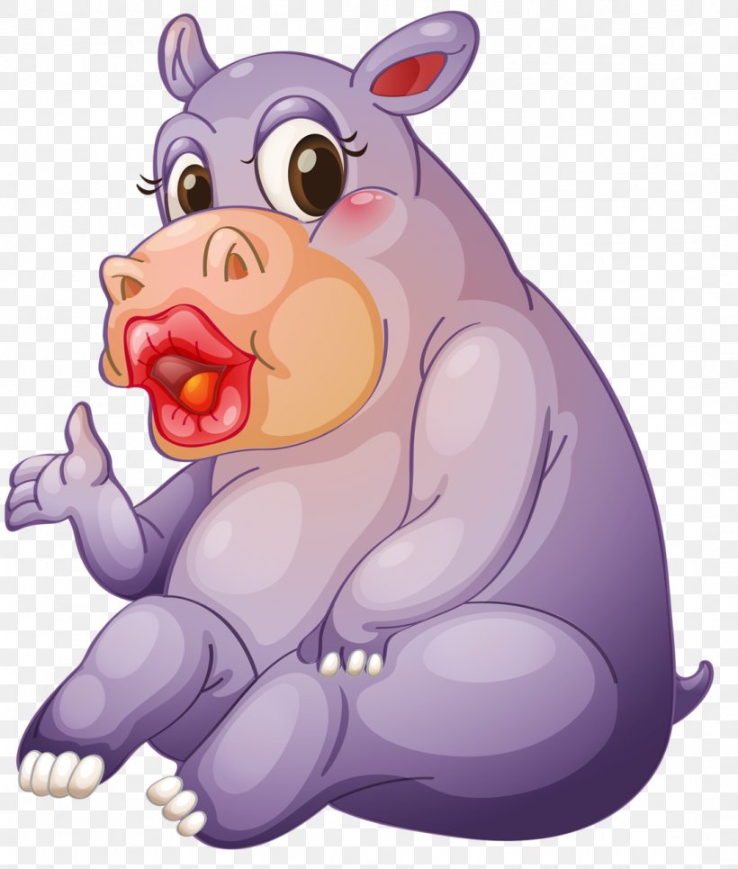 Hippopotamus Royalty-free Illustration, PNG, 1087x1280px, Watercolor, Cartoon, Flower, Frame, Heart Download Free