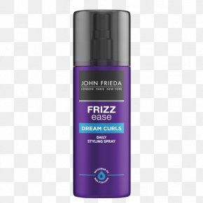Hair - John Frieda Frizz Ease Dream Curls Curl Perfecting Spray John Frieda Frizz-Ease Extra Strength Six Effects + Serum Hair Cosmetics PNG