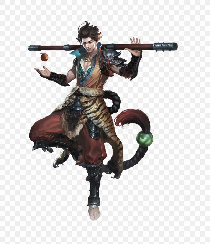 Sun Wukong Game Xuanzang Mobius Final Fantasy Character, PNG, 690x949px, Sun Wukong, Action Figure, Art, Art Game, Bard Download Free