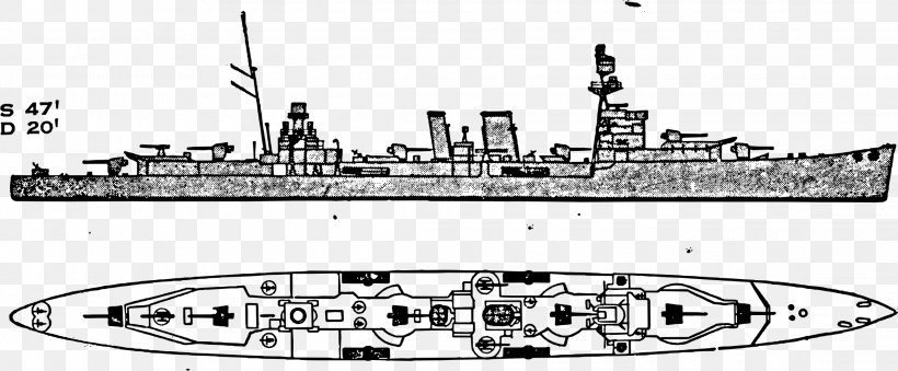 Heavy Cruiser Light Cruiser Battlecruiser Pre-dreadnought Battleship, PNG, 2280x944px, Heavy Cruiser, Armored Cruiser, Battlecruiser, Battleship, Black And White Download Free