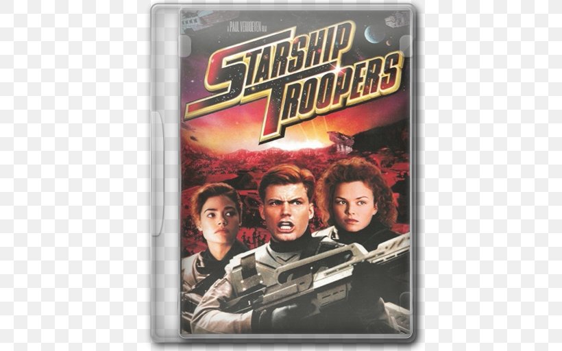 Paul Verhoeven Starship Troopers VHS Film Blu-ray Disc, PNG, 512x512px, Paul Verhoeven, Action Film, Bluray Disc, Closed Captioning, Dvd Download Free