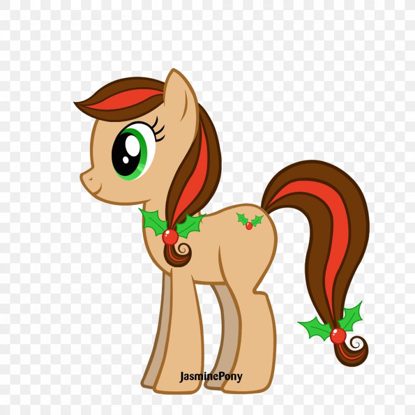 Pony Horse Christmas Derpy Hooves Clip Art, PNG, 1000x1000px, Pony, Animal Figure, Carnivoran, Cartoon, Cat Like Mammal Download Free
