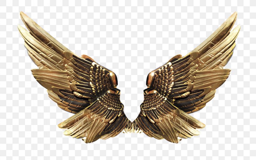 Wing Gold Metal Organization, PNG, 1280x800px, Wing, Beak, Feather, Gold, Ingot Download Free