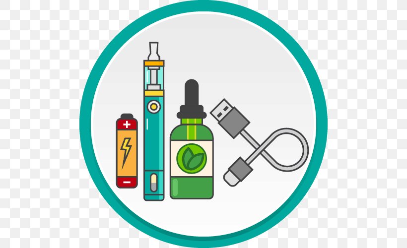 Electronic Cigarette Tobacco Smoking Clearomizér Vaporizer Atomizer, PNG, 500x500px, Watercolor, Cartoon, Flower, Frame, Heart Download Free