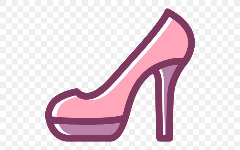 High-heeled Shoe Clip Art, PNG, 512x512px, Highheeled Shoe, Basic Pump, Clothing, Fashion, Footwear Download Free