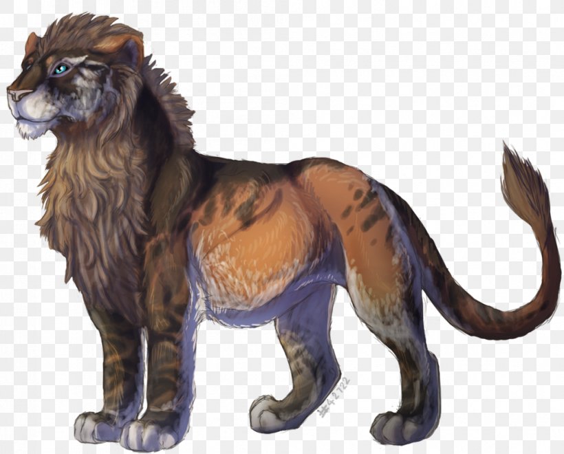 Lion Deer Art Gray Wolf Commission, PNG, 996x802px, Lion, Art, Big Cat, Big Cats, Carnivoran Download Free