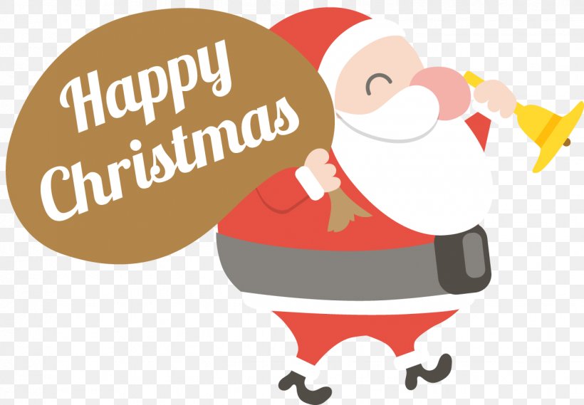 Santa Claus Christmas Clip Art, PNG, 1338x929px, Santa Claus, Brand, Christmas, Christmas Card, Christmas Tree Download Free