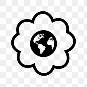 Globe Icon - Symbol Flower Clip Art PNG