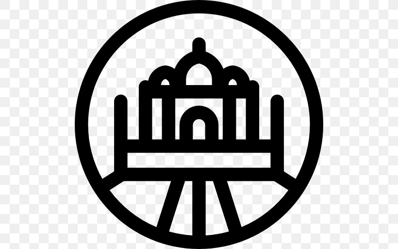 Taj Mahal, PNG, 512x512px, Taj Mahal, Area, Black And White, Brand, Logo Download Free