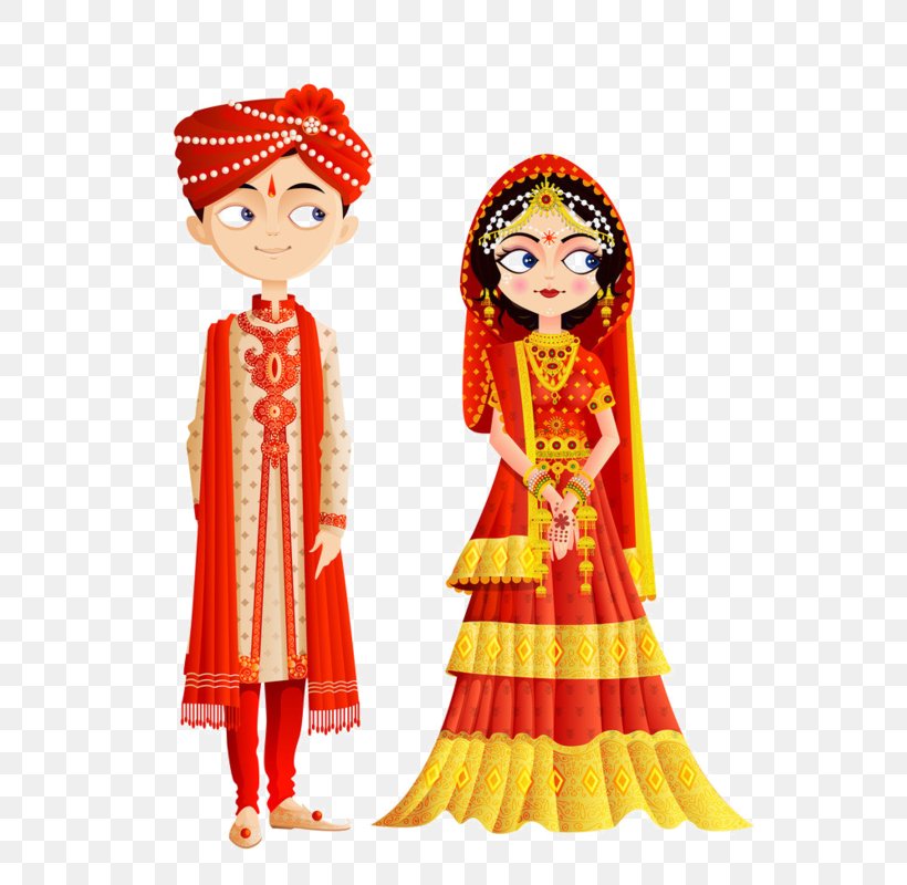 Wedding Invitation Weddings In India Bride Hindu Wedding Clip Art, PNG, 559x800px, Wedding Invitation, Bride, Bridegroom, Costume, Costume Design Download Free