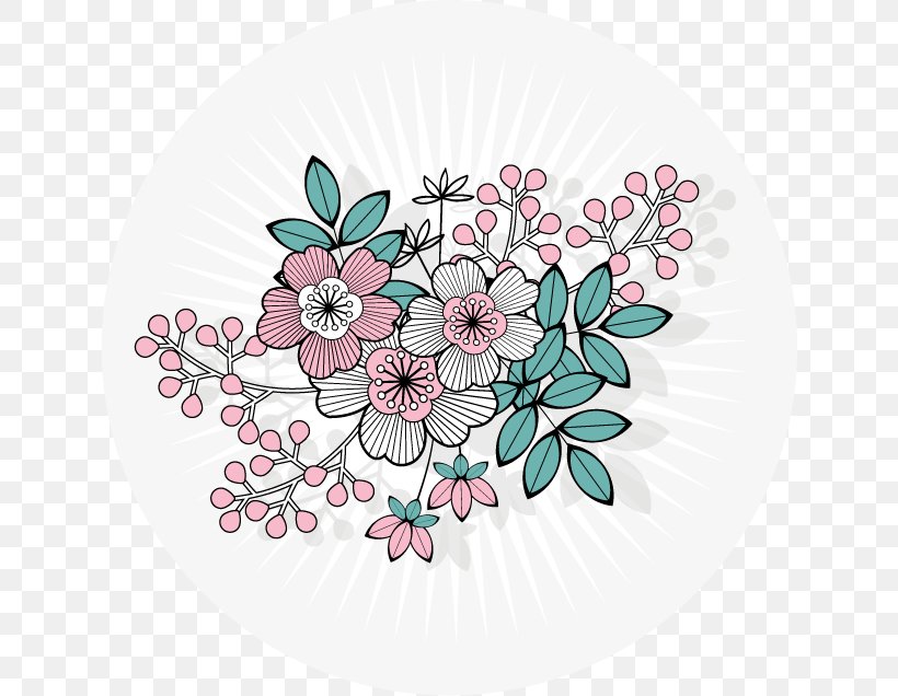 Embroidery Ceramic Painting Paper Pattern Drawing, PNG, 636x636px, Embroidery, Art, Blossom, Botany, Branch Download Free