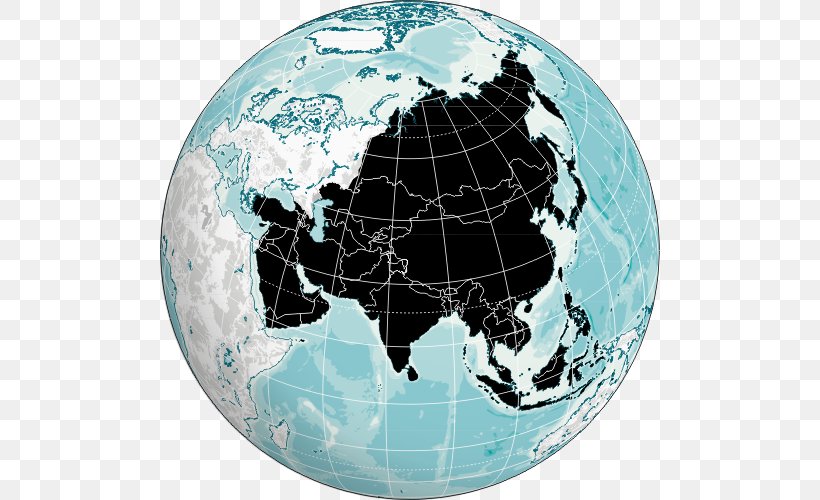 Globe Europe Asia World Map, PNG, 500x500px, Globe, Asia, Continent, Earth, Eurasia Download Free