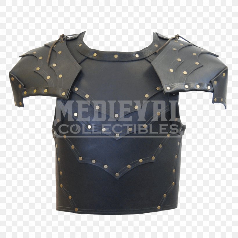 Armour Breastplate Pauldron Leather Cuirass, PNG, 850x850px, Armour, Body Armor, Breastplate, Clothing, Cuirass Download Free