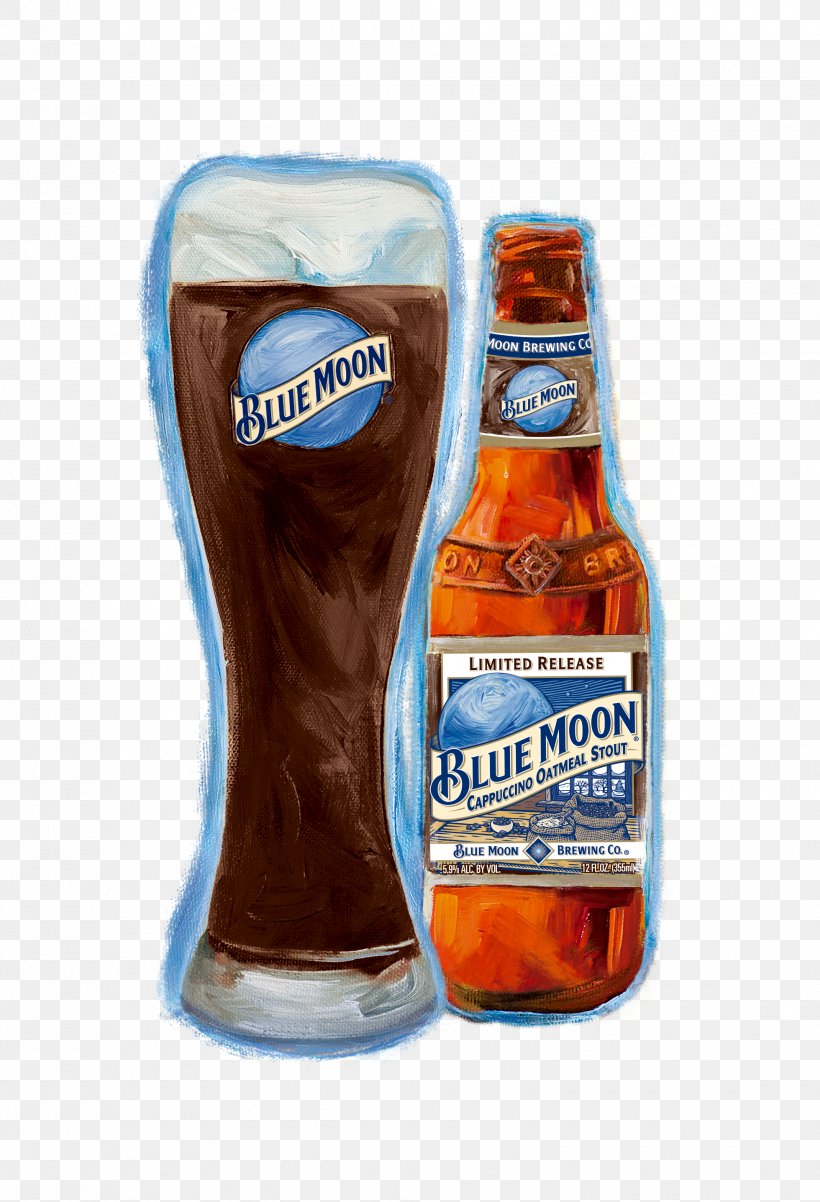 Beer Stout Blue Moon Cappuccino Coffee, PNG, 1960x2874px, Beer, Beer Bottle, Beer Brewing Grains Malts, Blue Moon, Bottle Download Free
