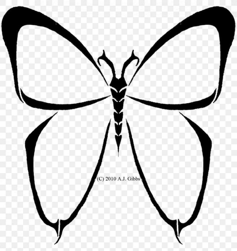 Brush-footed Butterflies Butterfly Insect Line Art Clip Art, PNG, 868x921px, Brushfooted Butterflies, Arthropod, Artwork, Bag, Black And White Download Free