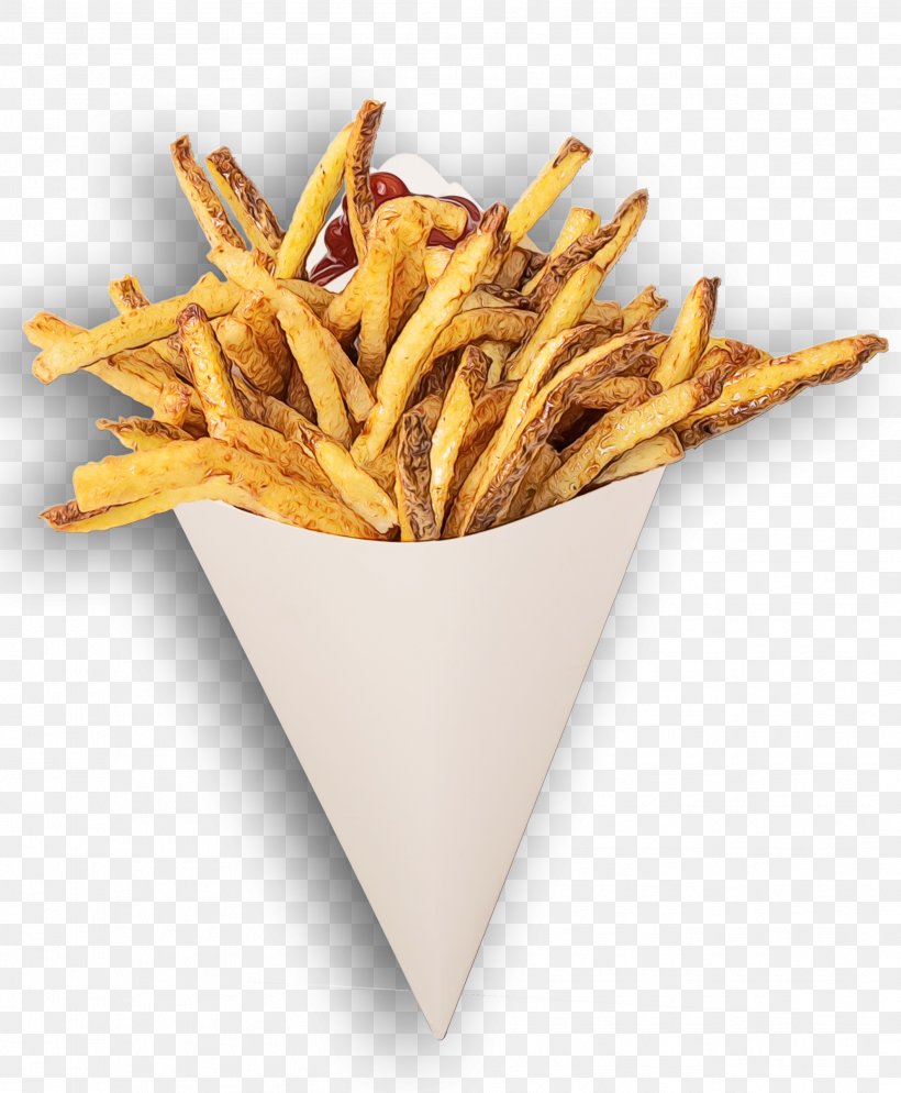 French Fries, PNG, 2111x2560px, Watercolor, Cuisine, Dish, Fast Food, Food Download Free