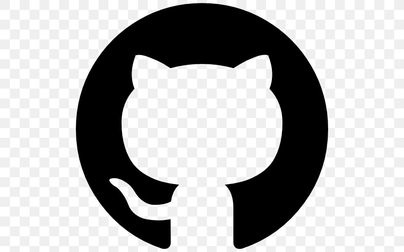 GitHub Directory Source Code, PNG, 512x512px, Github, Black, Black And White, Carnivoran, Cat Download Free