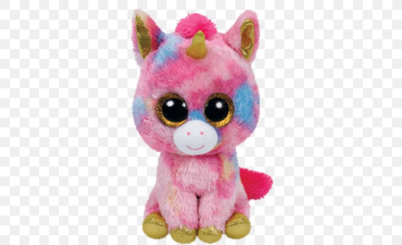 Ty Inc. Stuffed Animals & Cuddly Toys Beanie Babies 2.0 Unicorn, PNG, 500x500px, Ty Inc, Beanie, Beanie Babies, Beanie Babies 20, Birthday Download Free