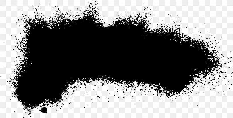 Aerosol Spray Aerosol Paint Banner, PNG, 2000x1017px, Aerosol Spray, Aerosol Paint, Banner, Black, Black And White Download Free