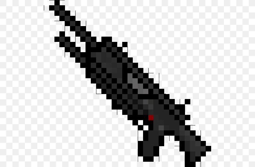 Weapon Minecraft Raygun Bow And Arrow, PNG, 539x538px, Weapon, Black, Black And White, Black M, Bow And Arrow Download Free